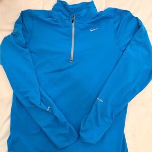 Nike Blue Zip Up Men's Sweater